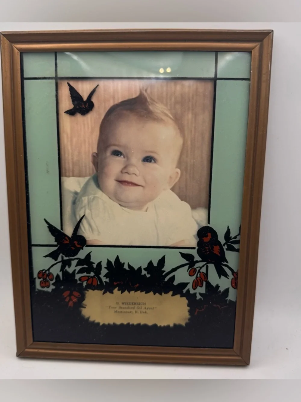 1951 Vintage Advertising Nursery Window Silhouette Calendar North Dakota - Picture 4 of 8
